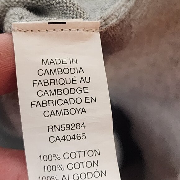 The Children's Place Grey 100% Cotton Sleeveless V Neck Sweater Vest Size 5T - Picture 15 of 16